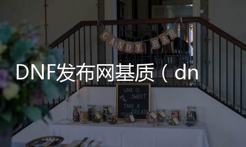 DNF发布网基质（dnf基础材料有什么用）