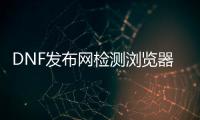 DNF发布网检测浏览器（dnf检测文件是哪个）