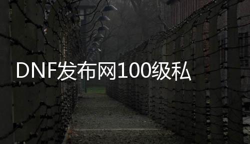 DNF发布网100级私服无限点券（DNF发布网破解版无限点券）